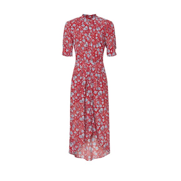 Zadig & Voltaire Rima Flowers Field Midi Dress - Picture 5 of 9